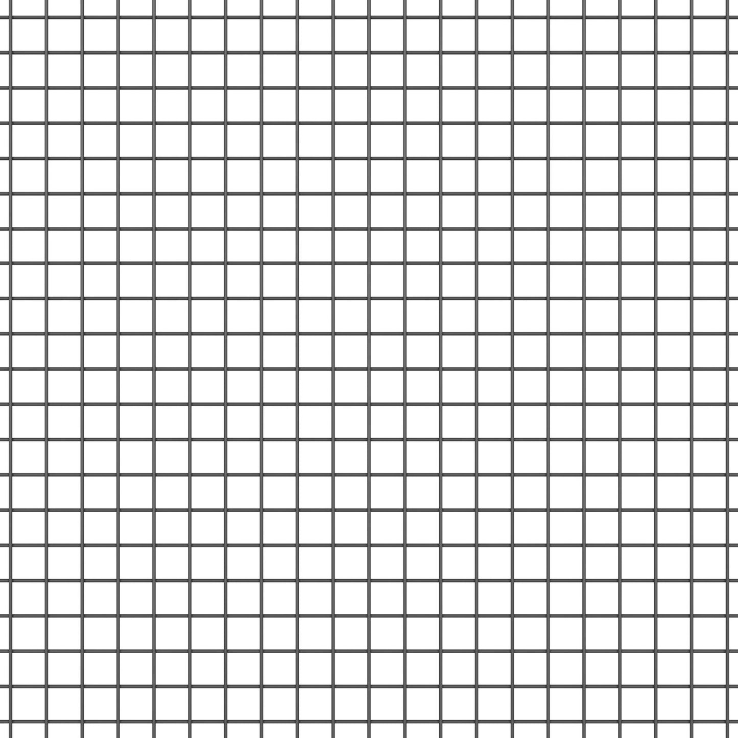Zaunpfosten-Set 2er Set Grau Stahl 25 x 1,5 m Langlebig