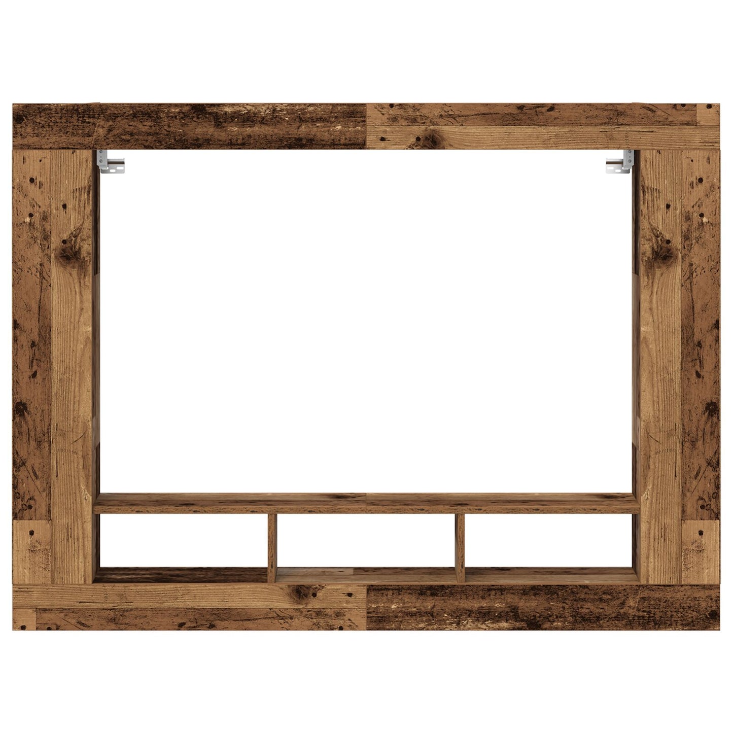 TV-Schrank Wandmontiert Altes Holz 152x22x113 cm