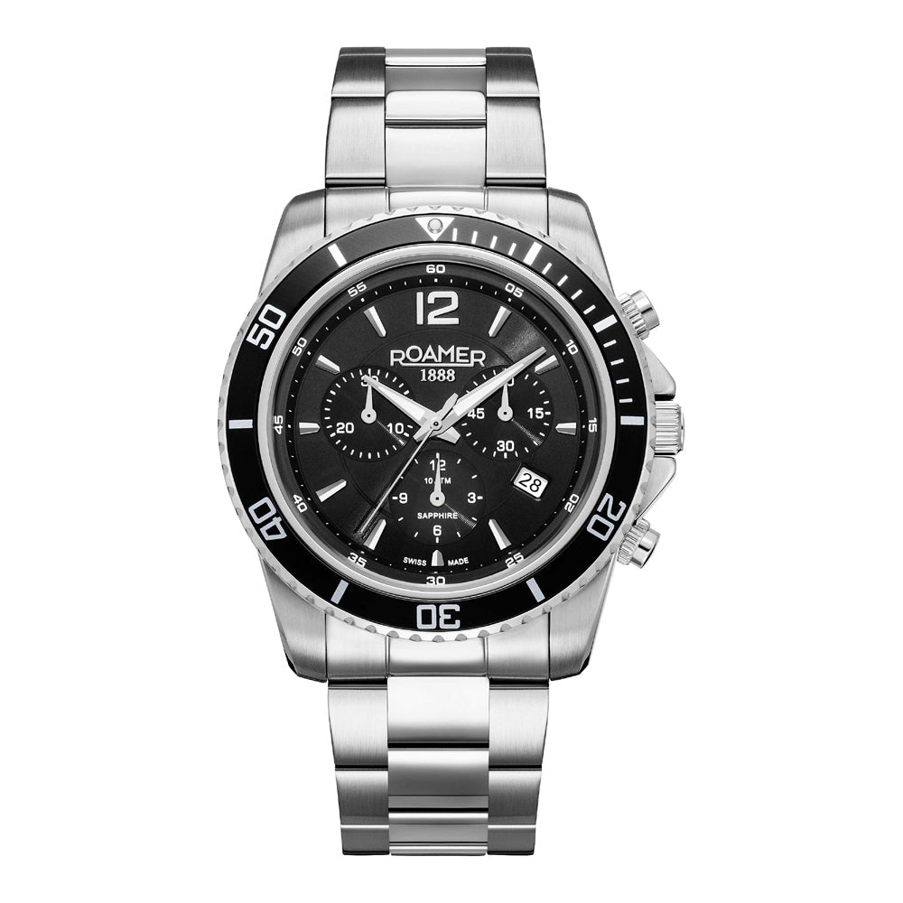 Roamer Nautic Chrono 100 862837415520 Herrenuhr Chronograph - Shopgalaxy.ch