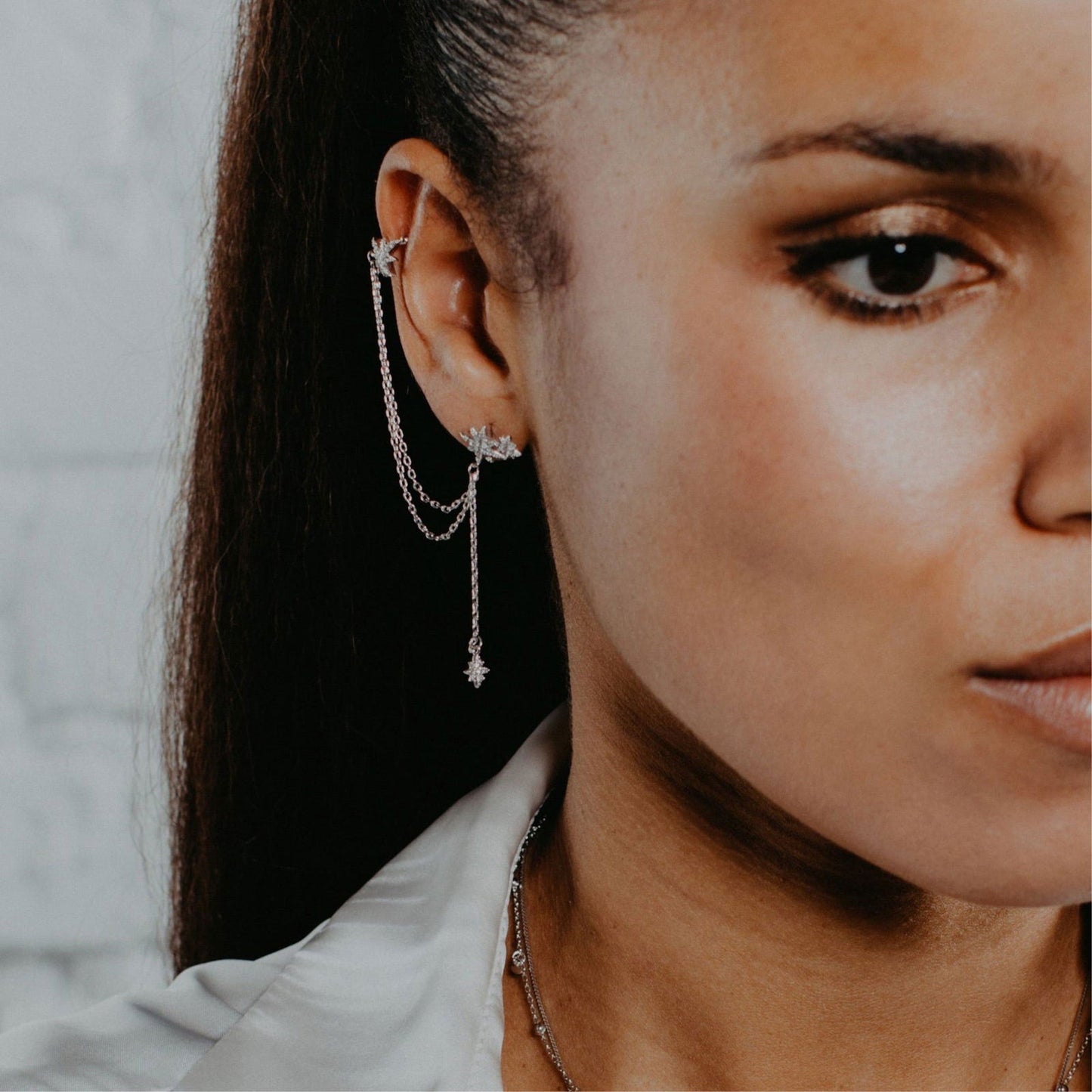 STELLATA Ohrring mit Earcuff - Shopgalaxy.ch