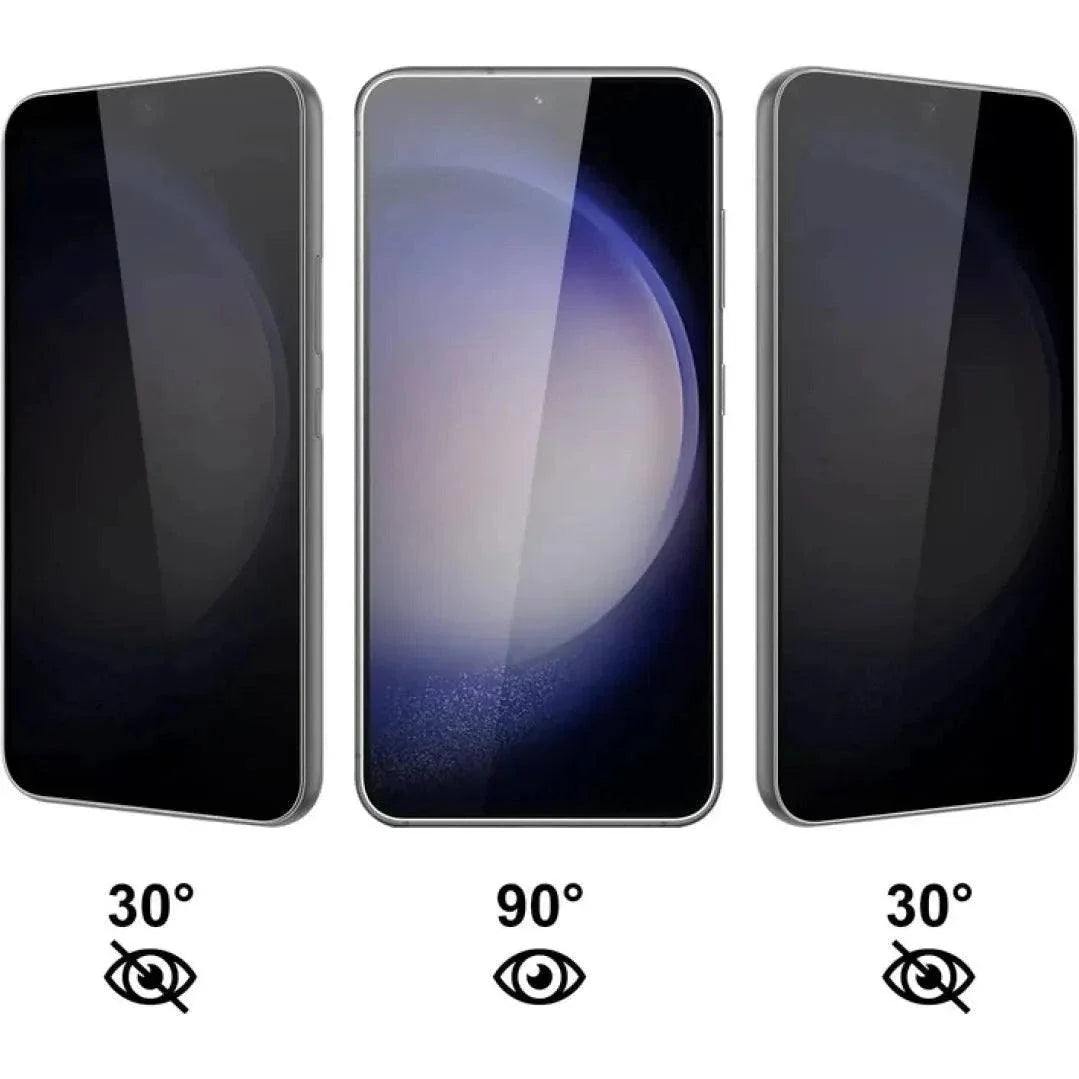 Samsung Galaxy Privacy Vollbild Panzer Glas Display Full-Screen - Shopgalaxy.ch