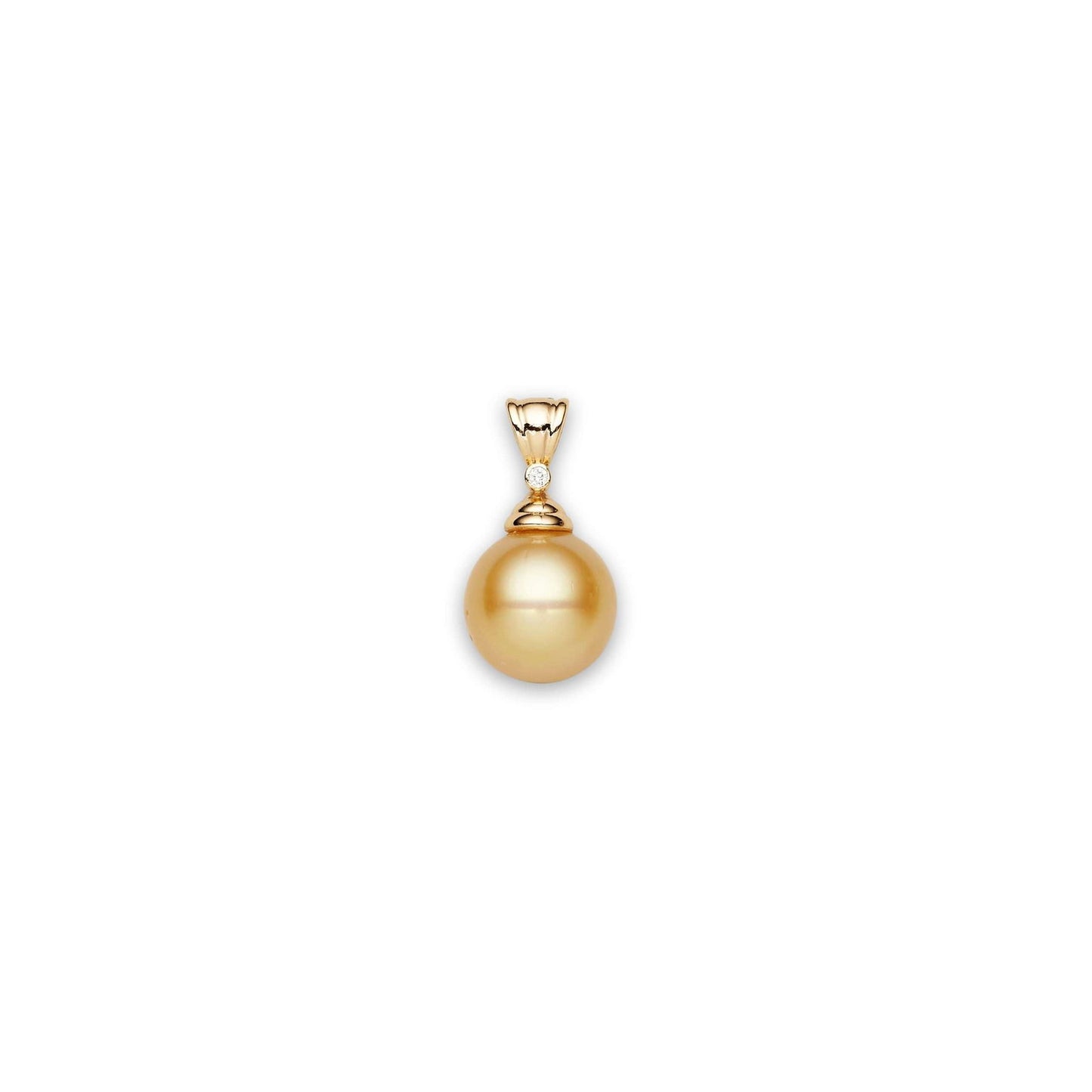 South Sea Gold Pearls Atarman Pendant 12-13 mm AAA - Shopgalaxy.ch