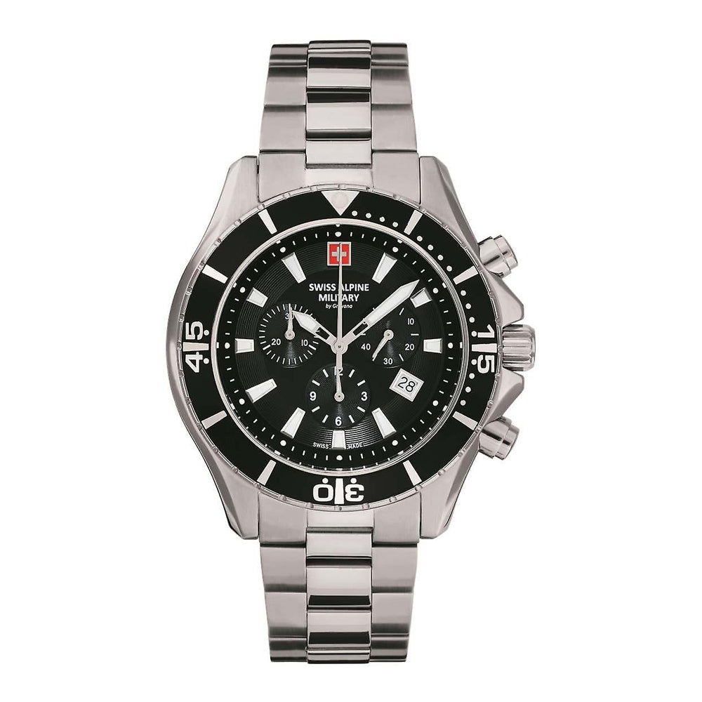 Swiss Alpine Military 7040.9137SAM Herrenuhr Chronograph - Shopgalaxy.ch