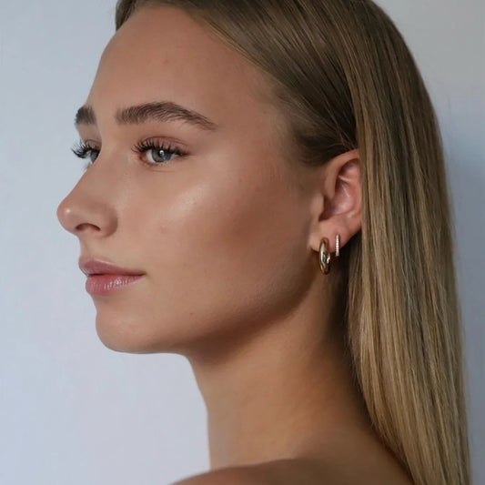 TAMIAH HOOPS 1,3CM - Shopgalaxy