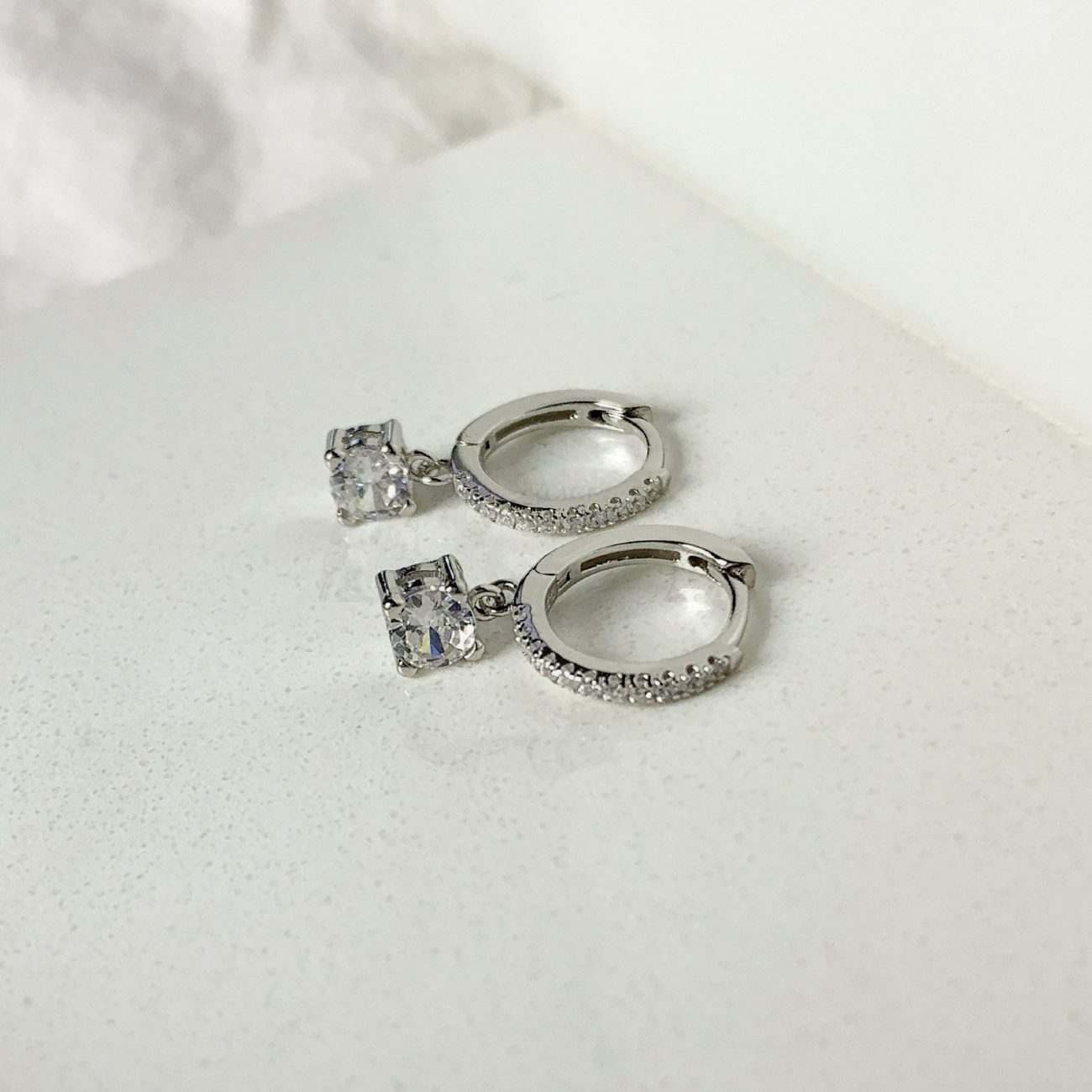 TINA HOOPS 1CM - Shopgalaxy.ch