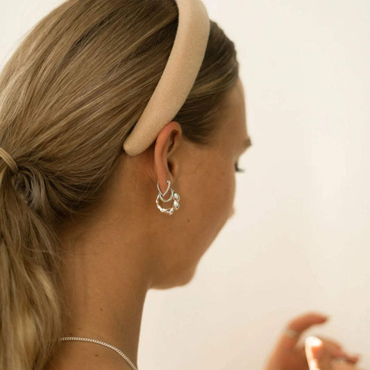 TRESSA HOOPS 1,2CM - Shopgalaxy