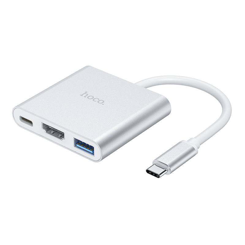 Type-C adapter(Type-C to USB3.0+HDTV+PD) HB14 Easy Use - Shopgalaxy
