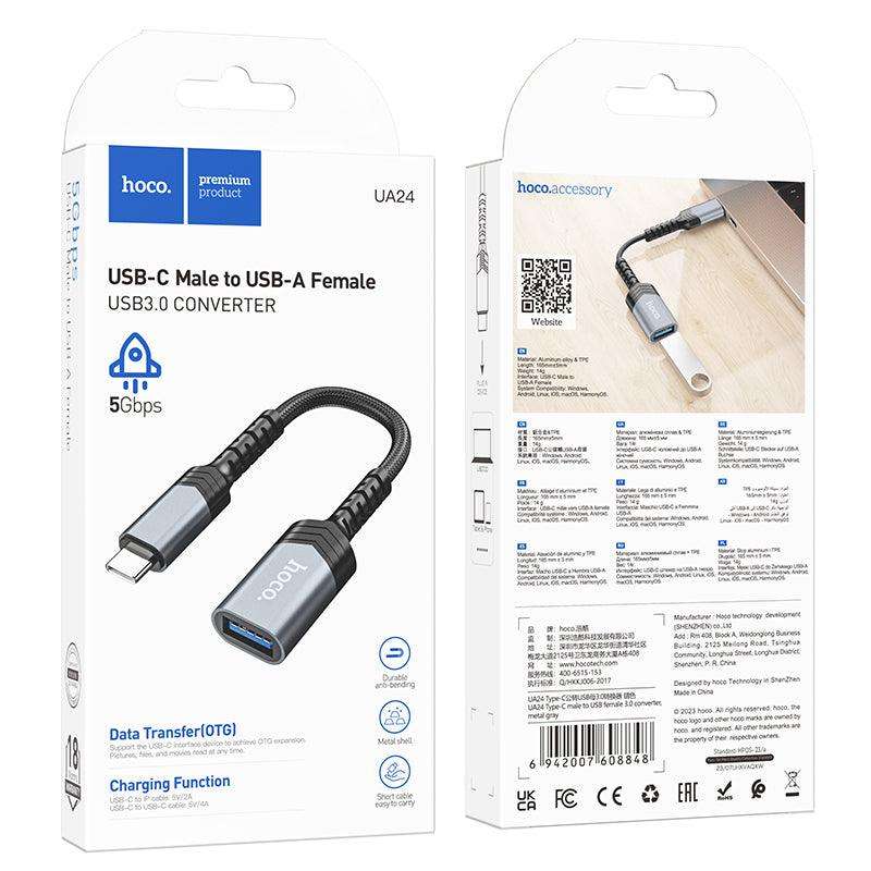 UA24 Type-C male to USB female 3.0 converter - Shopgalaxy.ch