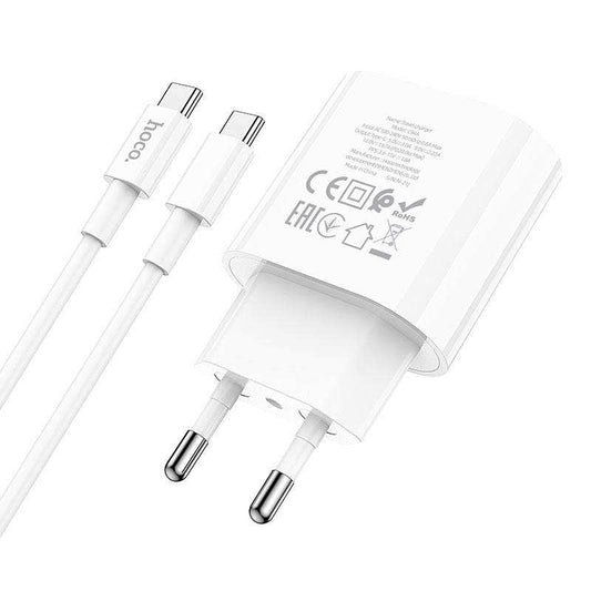 USB-C to C Power Adapter 20W EU Set mit C - C Kabel - Shopgalaxy.ch