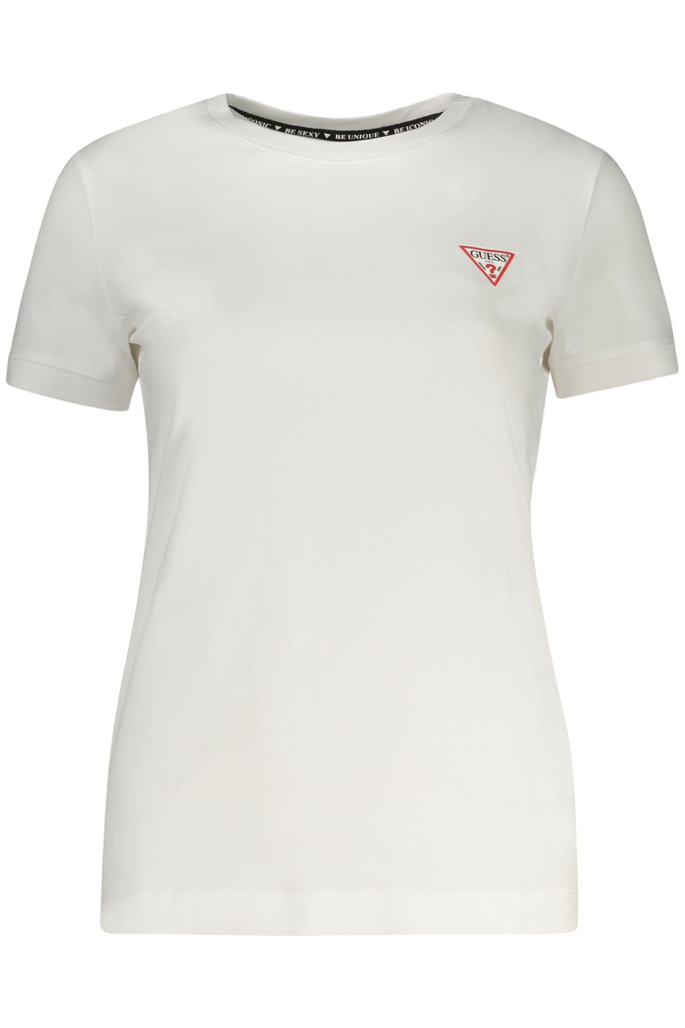 GUESS JEANS SHORT SLEEVE T-SHIRT WOMEN WHITE-0
