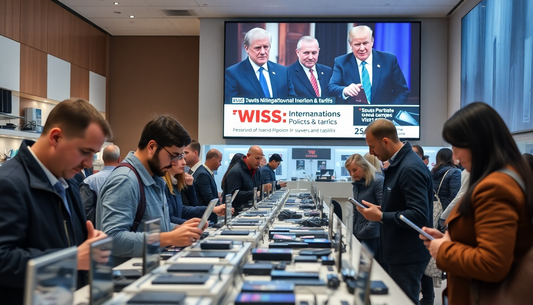 Die Auswirkungen von Trumps Handelspolitik auf den Schweizer Elektronikmarkt