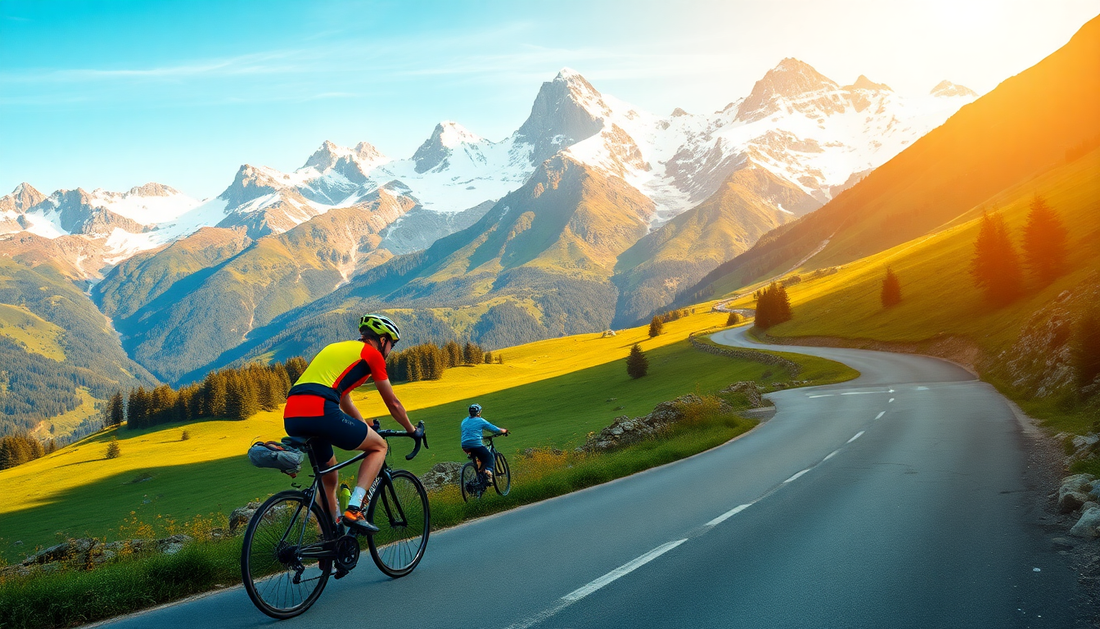 Entdecken Sie die Schönheit der Schweizer Alpen auf dem Fahrrad