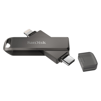 SanDisk iXpand Luxe, 256 GB, USB 3.1, Lightning og USB-C 