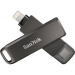 SanDisk iXpand Luxe, 256 GB, USB 3.1, Lightning og USB-C 