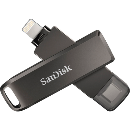 SanDisk iXpand Luxe, 256 GB, USB 3.1, Lightning og USB-C 