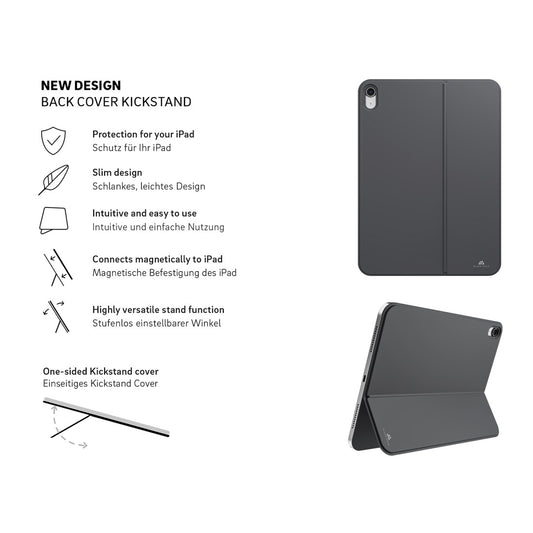 Black Rock Tablet Case "Kickstand" für Apple iPad 10.9 2022