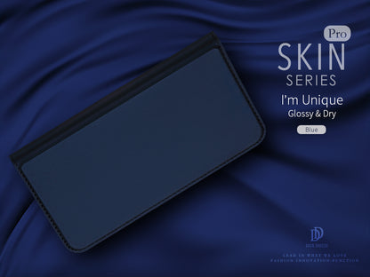 iPhone 11 Schwarz Horizontal Flip Leather Hülle