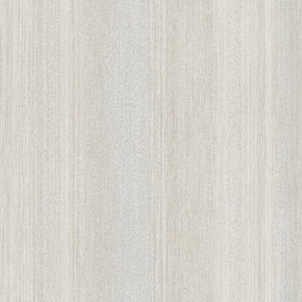 Vintage Deluxe Tapete Stripes Grau und Weiß