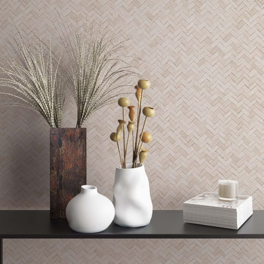 Tapete Botanica Rattan Wickerwork Beige