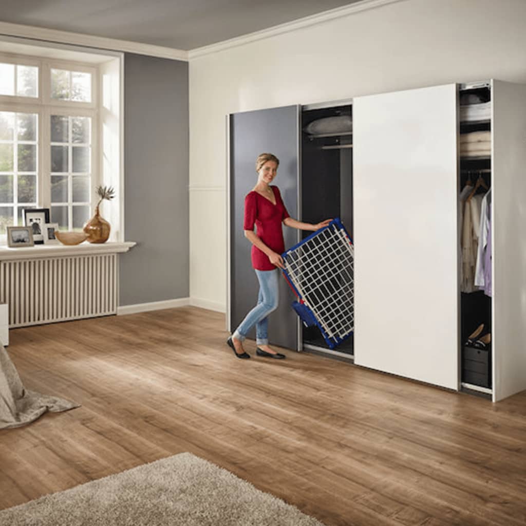 Wäscheständer Pegasus 200 mit 4 Kleinteilehaltern