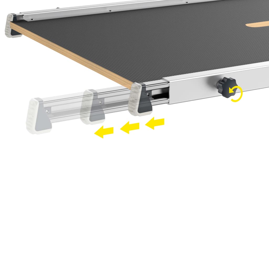 Treppenplattform TP1 Aluminium