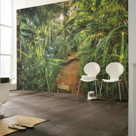 Fototapete Jungle Trail 368×254 cm