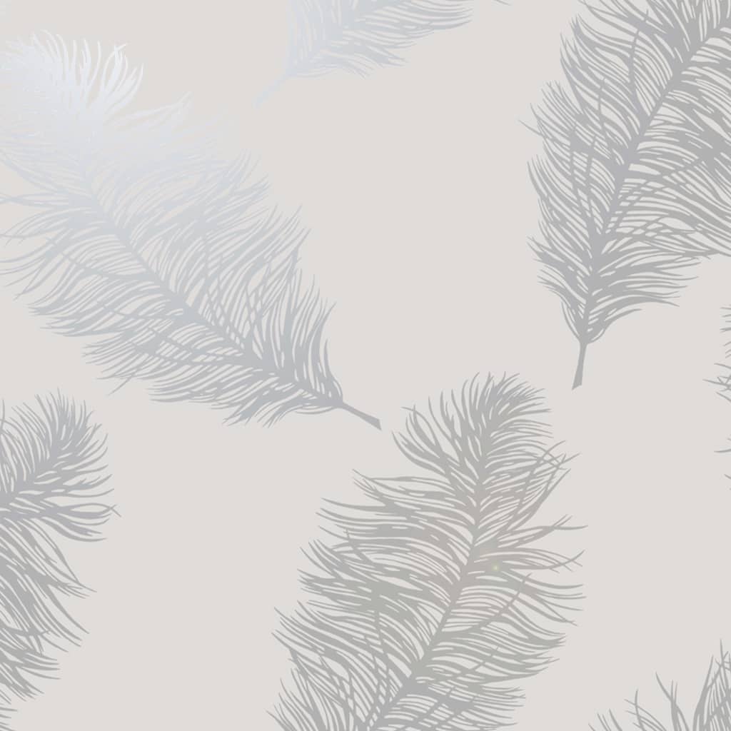 Tapete Fawning Feather Hellgrau