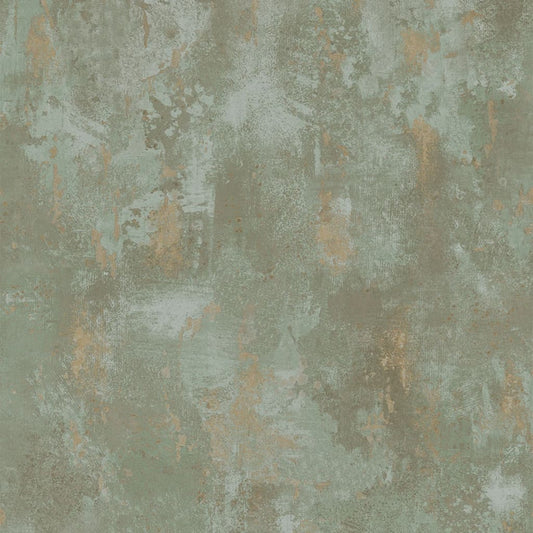 Tapete Beton-Optik Grün TP1010