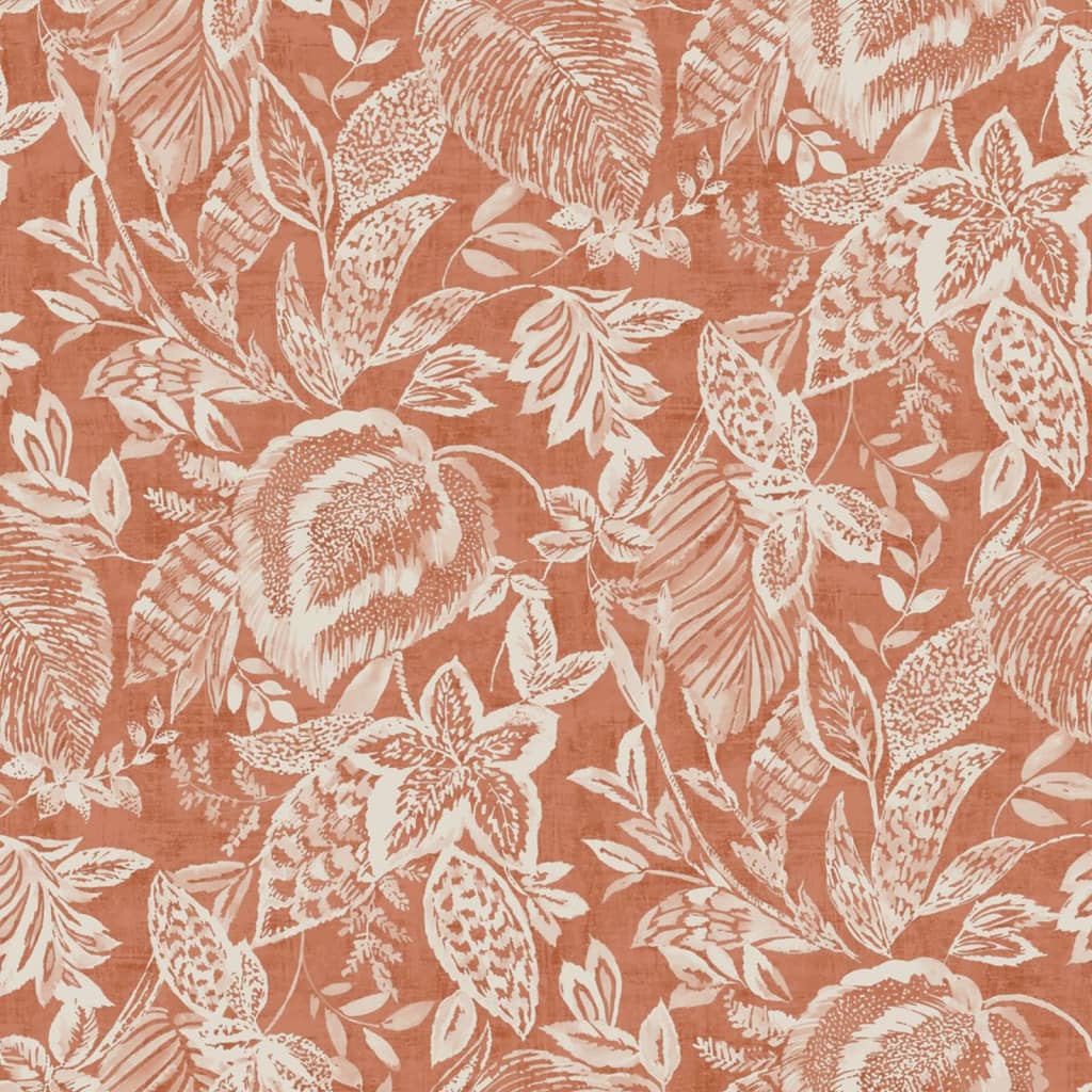 Tapete Mae Orange und Beige
