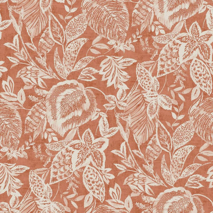 Tapete Mae Orange und Beige