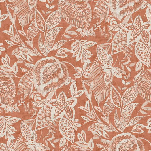 Tapete Mae Orange und Beige
