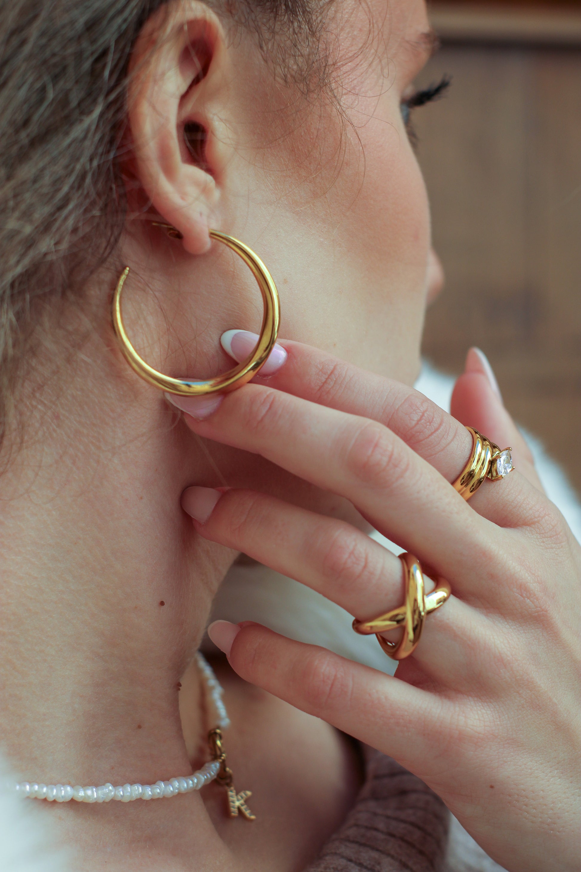 VITALO earrings | stainless steel | waterproof-2