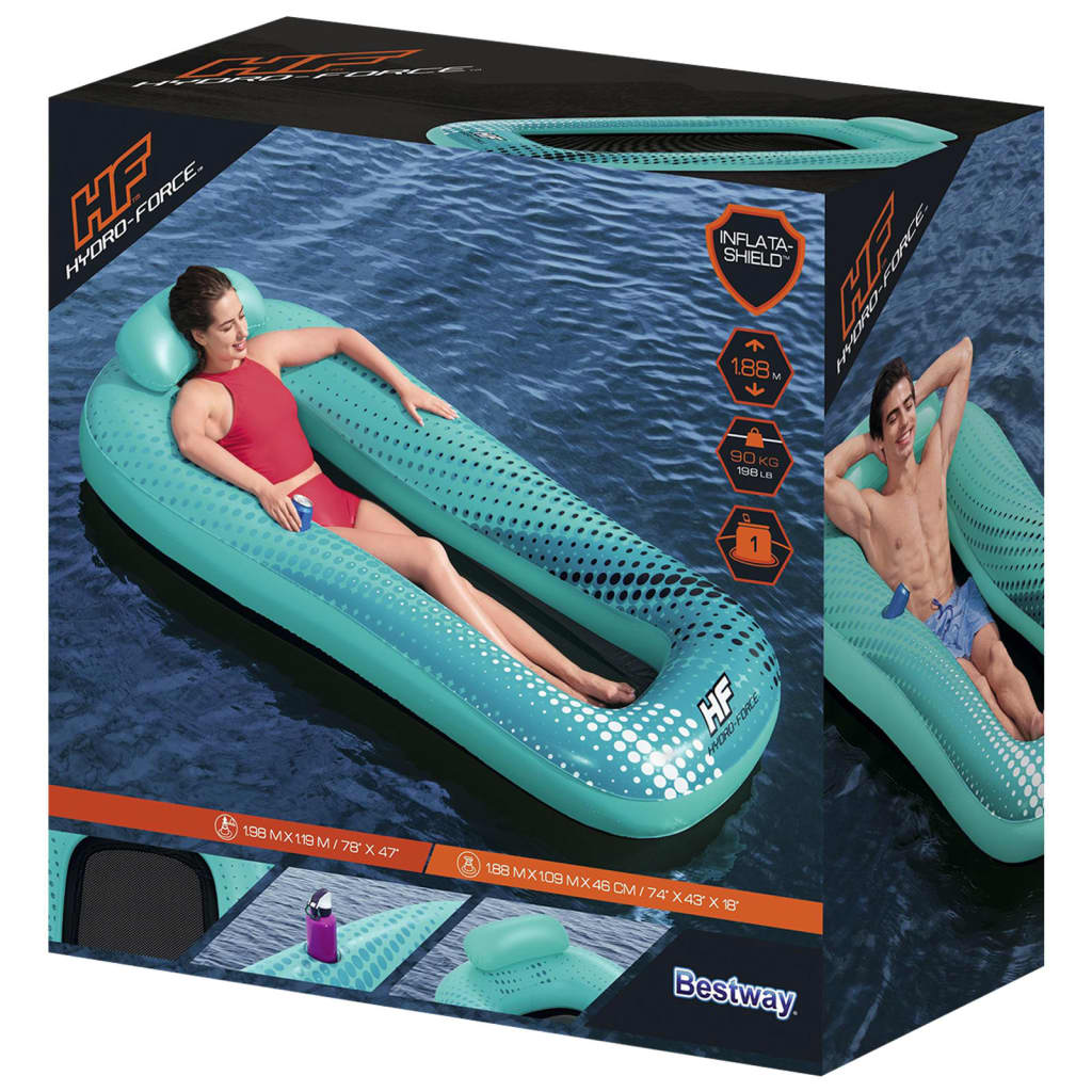 Hydro Force Sol Venture Mesh Schwimmliege 188x109 cm Blau