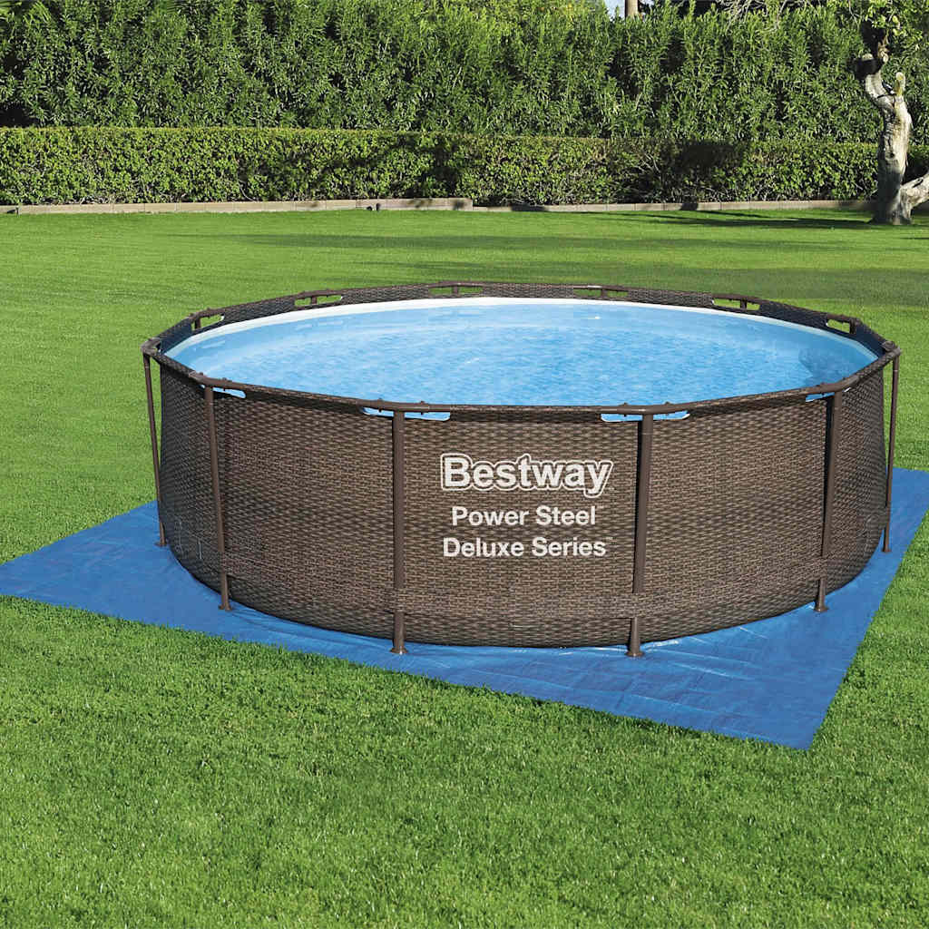 Pool-Bodenplane Flowclear 396×396 cm