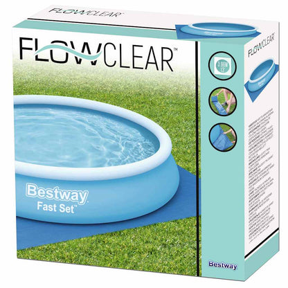 Pool-Bodenplane Flowclear 396×396 cm
