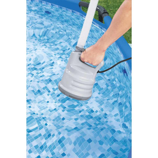 Tauchpumpe für Pool Weiß