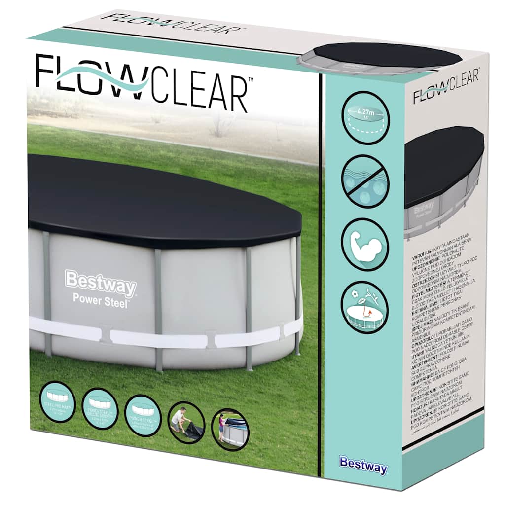 Poolabdeckung Flowclear 427 cm