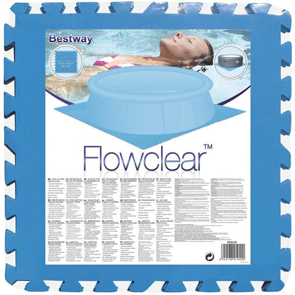 Pool-Bodenschutz 8 Stk. Blau 58220