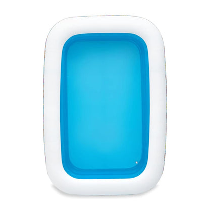 Planschbecken Aufblasbar Blau 229x152x56 cm