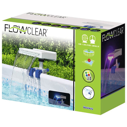 Flowclear Soothing LED-Wasserfall für Pools