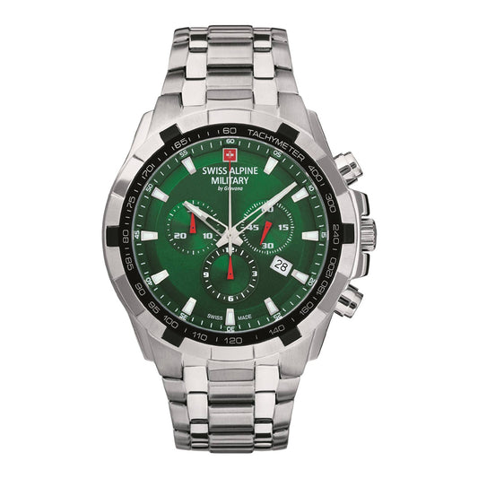 Swiss Alpine Military 7043.9134SAM Herrenuhr Chronograph-0