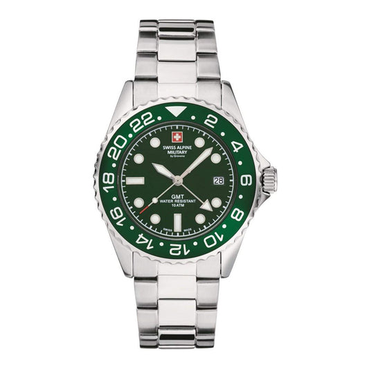 Swiss Alpine Military GMT 7052.1134SAM Herrenuhr-0