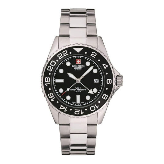 Swiss Alpine Military GMT 7052.1137SAM Herrenuhr-0