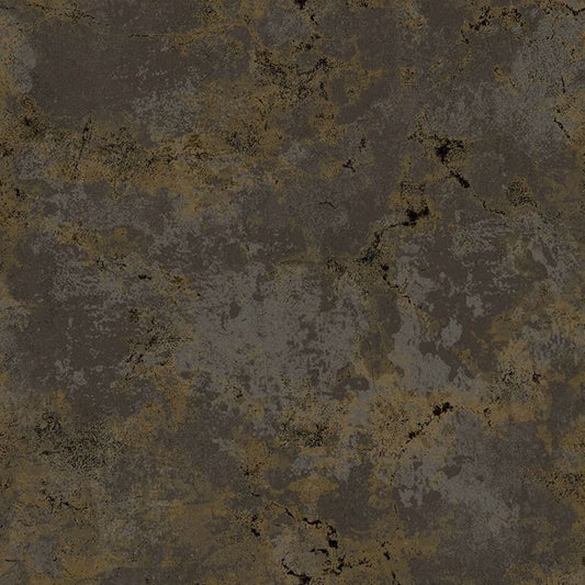 Tapete Friends & Coffee Marble Concrete Schwarz und Braun