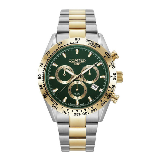 Roamer Monza 100 850837477520 Herrenuhr Chronograph-0