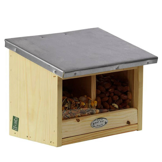 Eichhörnchen-Futterhaus Doppelt