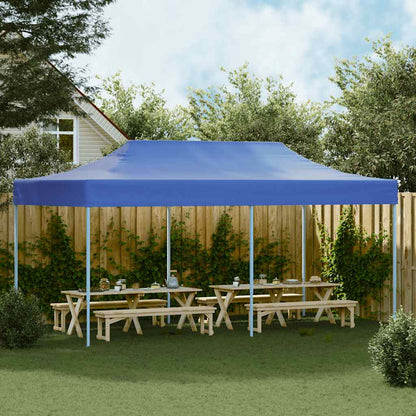 Faltzelt Pop-Up 3x6 m Blau
