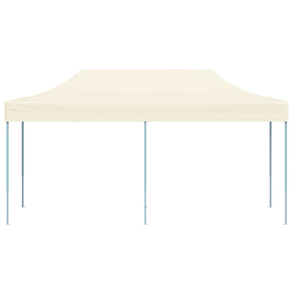 Faltzelt Pop-Up 3x6 m Cremeweiß