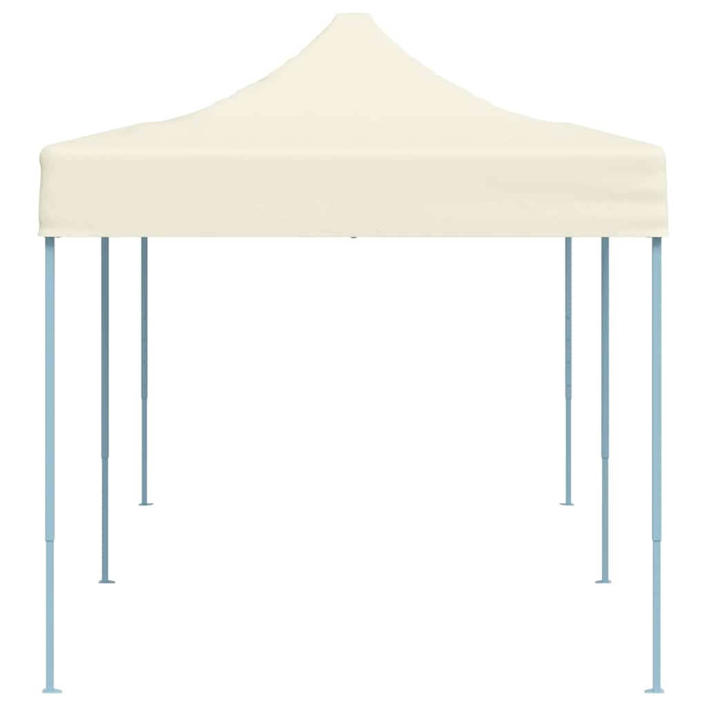 Faltzelt Pop-Up 3x6 m Cremeweiß