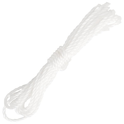 Sonnensegel HDPE Quadratisch 3,6 x 3,6 m Weiß